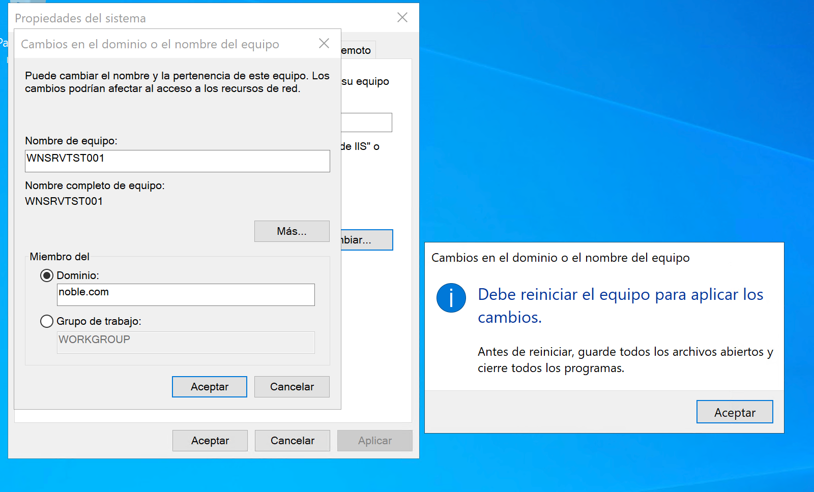 Como unir un equipo a Active Directory
